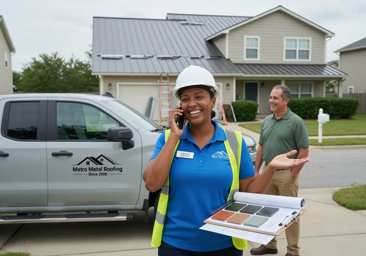 Storm Damage Metal Roof Repair in Hartline, WA